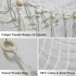 Stuffed Animal Net or Hammock with LED Light and Hooks - Stuffed Animal Storage Toy Hammock for Wall - Macrame Corner Plushie Net Jumbo, Boho Hanging Plush Organizer for Kids Bedroom Decor (41*41*57) - Image 3